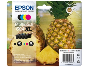 Original Epson 604XL High Capacity Multipack Inkjet Cartridge C13T10H64010