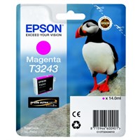 Original Epson T3243 Magenta Inkjet Cartridge (C13T32434010)