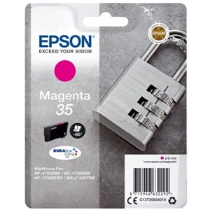 Original Epson 35 Magenta Inkjet Cartridge (C13T35834010)