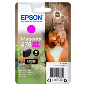 Original Epson 378XL Magenta High Capacity Inkjet Cartridge (C13T37934010)