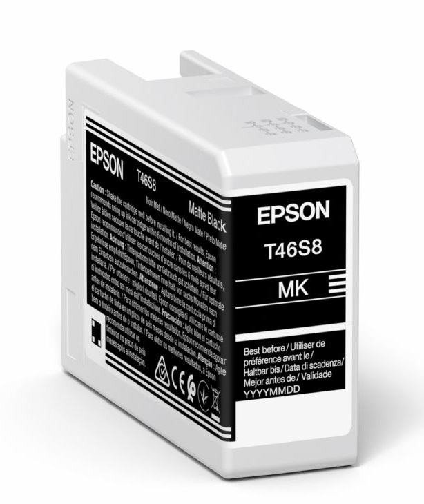 Original Epson T46S8 Matte Black Inkjet Cartridge C13T46S800