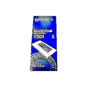 Original Epson T501 Magenta Ink Cartridge   
