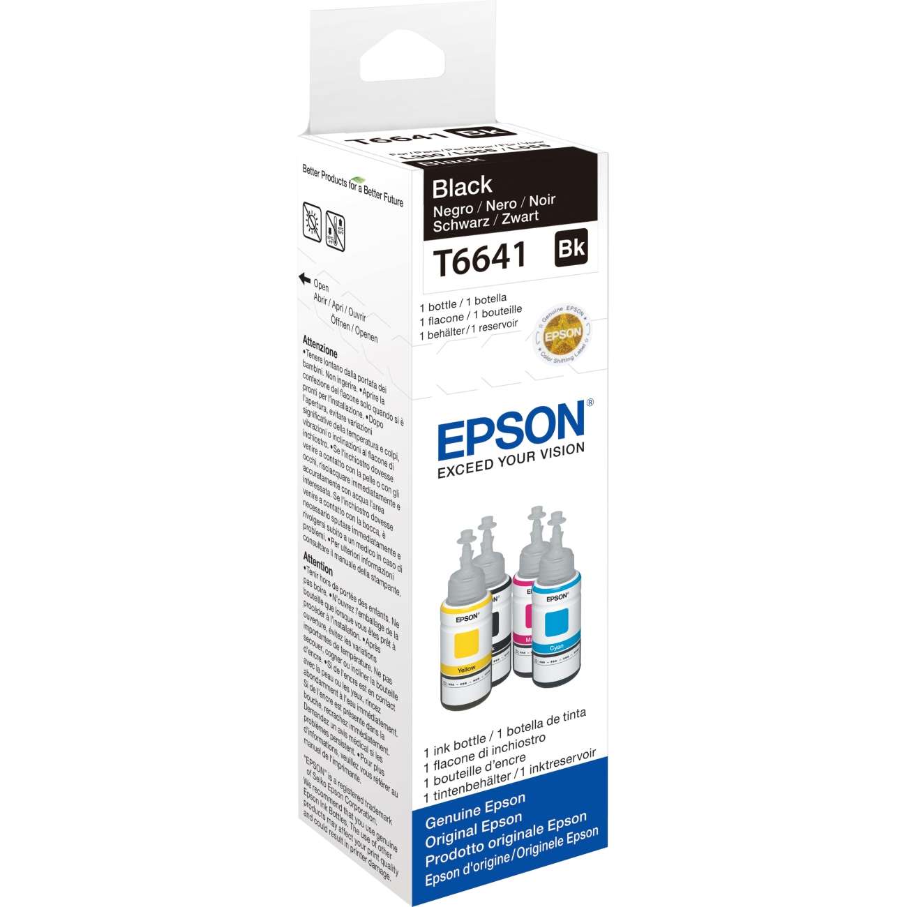 Epson Original T6641 Black Ink Bottle