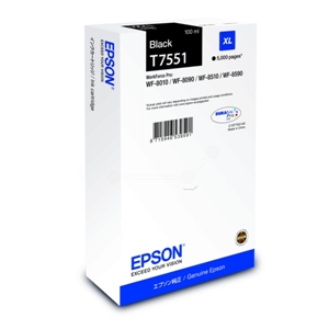 Original Epson T7551 Black High Capacity Ink Cartridge (C13T755140)