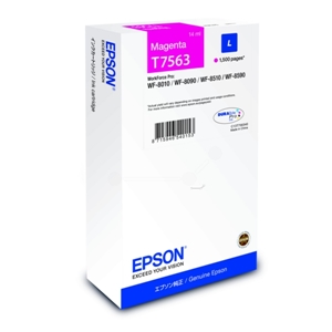 Original Epson T7563 Magenta Ink Cartridge (C13T756340)