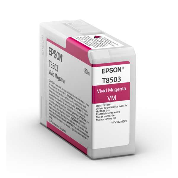 Original Epson T8503 Magenta Inkjet Cartridge (C13T850300)