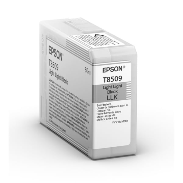 Original Epson T8509 Light Light Black Inkjet Cartridge (C13T850900)
