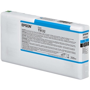 Original Epson T9132 Cyan Inkjet Cartridge (C13T913200)