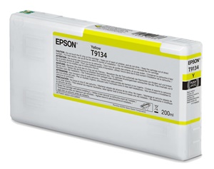 Original Epson T9134 Yellow Inkjet Cartridge (C13T913400)