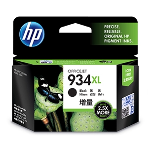 HP Original 934XL High Capacity Black Ink Cartridge (C2P23AE)