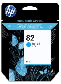 
	Original HP 82 Cyan High Capacity Ink Cartridge (C4911A)
