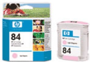 Original HP 84 Light Magenta Ink Cartridge (C5018A)
