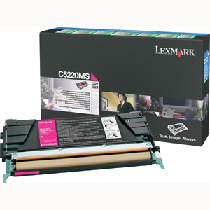 Original Lexmark C5220MS Magenta Toner Cartridge