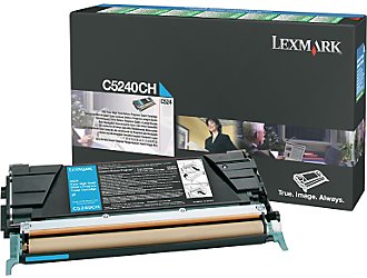 Original Lexmark C5240CH Cyan Toner Cartridge 