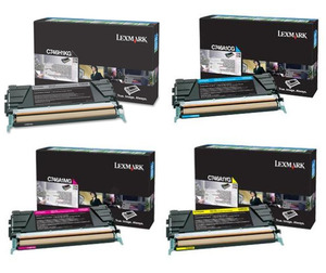 Lexmark Original C746 Toner Cartridge Multipack (Black/Cyan/Magenta/Yellow)