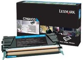 Lexmark Original C746A1CG Cyan Toner Cartridge