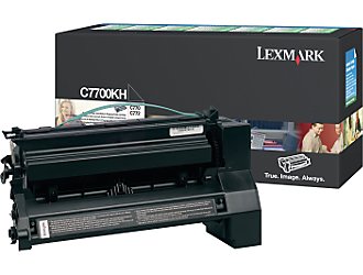 Original Lexmark C7700KH Black Toner Cartridge