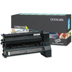 Original Lexmark C782X1YG Yellow Toner Cartridge