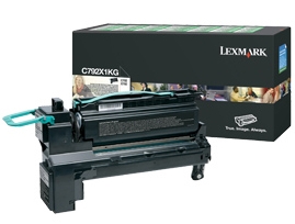 Original Lexmark C792A1KG High Capcity Black Toner Cartridge