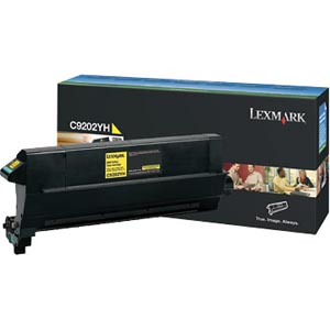 
	Original Lexmark C9202YH Yellow Toner Cartridge
