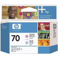 HP Original Printhead No. 70 Light Cyan and Light Magenta 