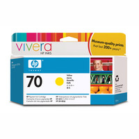 HP Original No. 70 Yellow Ink Cartridge (130ml) 