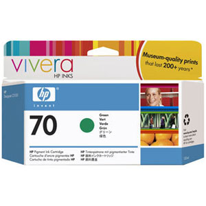 HP Original No. 70 Green Ink Cartridge (130ml)