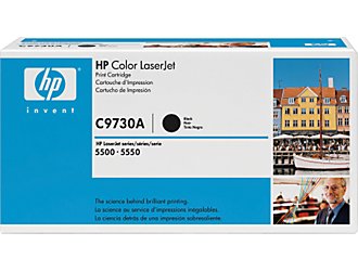 Original C9730A HP Black Toner Cartridge