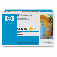 Original CB402A HP Yellow Toner Cartridge