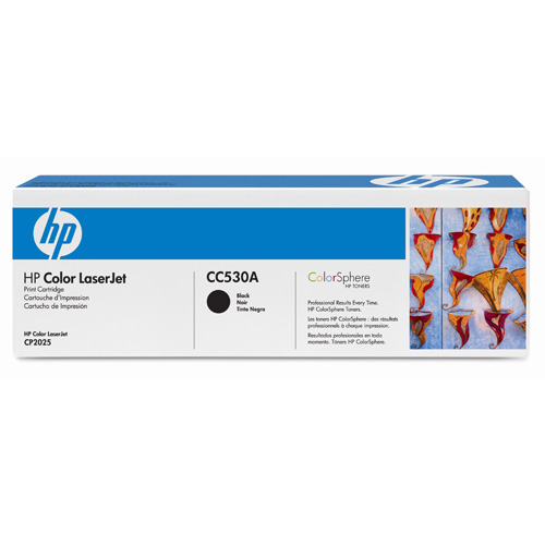 Original CC530A HP Black Toner Cartridge