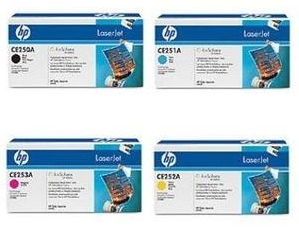 HP Original CE25 Toner Cartridge Multipack (Black/Cyan/Magenta/Yellow)