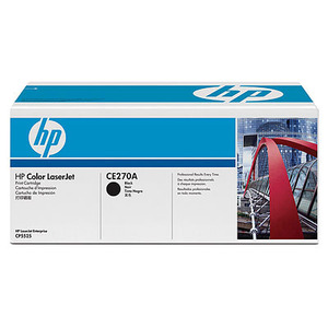 Original CE270A HP Black Toner Cartridge