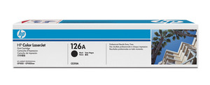 Original HP CE310A Black Toner Cartridge