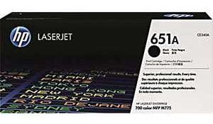 
	HP Original 651A Black Toner Cartridge (CE340A)
