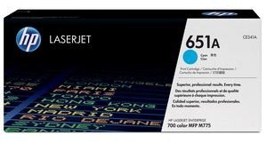 
	HP Original 651A Cyan Toner Cartridge (CE341A)
