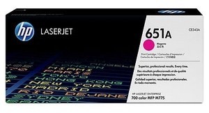 Original HP 651A Magenta Toner Cartridge (CE343A)