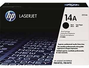 
	HP Original 14A Black Toner Cartridge (CF214A)
