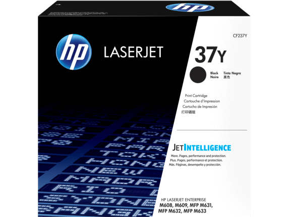 HP Original 37Y Black Extra High Capacity Toner Cartridge (CF237Y)