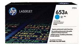 HP Original 653A Cyan Toner Cartridge (CF321A)