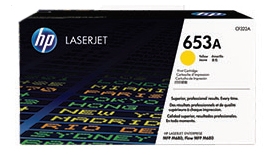 HP Original 653A Yellow Toner Cartridge (CF322A)