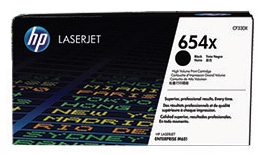 Original HP 654X Black High Capacity Toner Cartridge (CF330X)