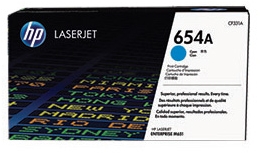 Original HP 654A Cyan Toner Cartridge (CF331A)