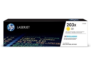 Original HP 203X Yellow High Capacity Toner Cartridge (CF542X)