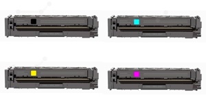 Compatible HP 203X 4 Colour High Capacity Toner Cartridge Multipack (Black/Cyan/Magenta/Yellow)
