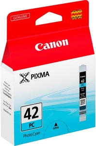 
	Canon Original CLI-42PC Photo Cyan Ink Cartridge
