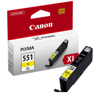 
	CLI-551YXL Yellow Original Canon High Capacity Ink Cartridge
