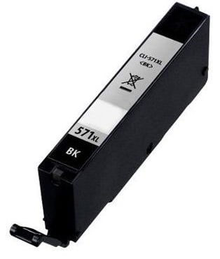 Canon Original CLI-571BKXL Black High Capacity Ink Cartridge (0331C001)