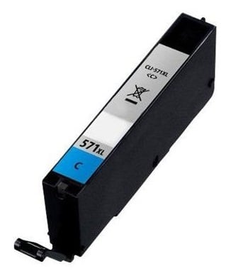 Canon Compatible CLI-571CXL High Capacity Cyan Ink Cartridge