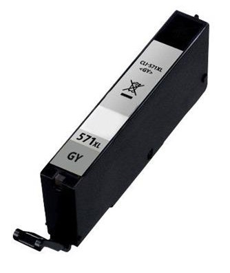 Canon Original CLI-571GYXL High Capacity Grey Ink Cartridge (0335C001)