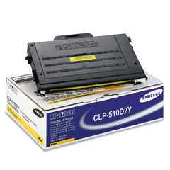 Original Samsung CLP-510D2Y Yellow Toner Cartridge        